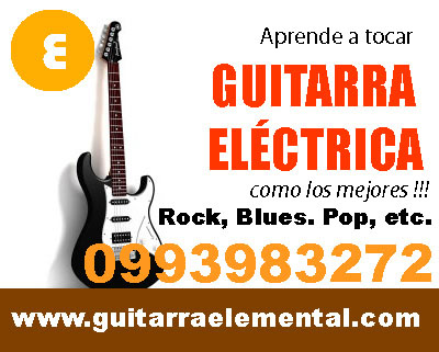 Cursos de guitarra electrica en Quito